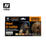 70182 Model Color - Wood & Leather By Angel Giraldez Paint set