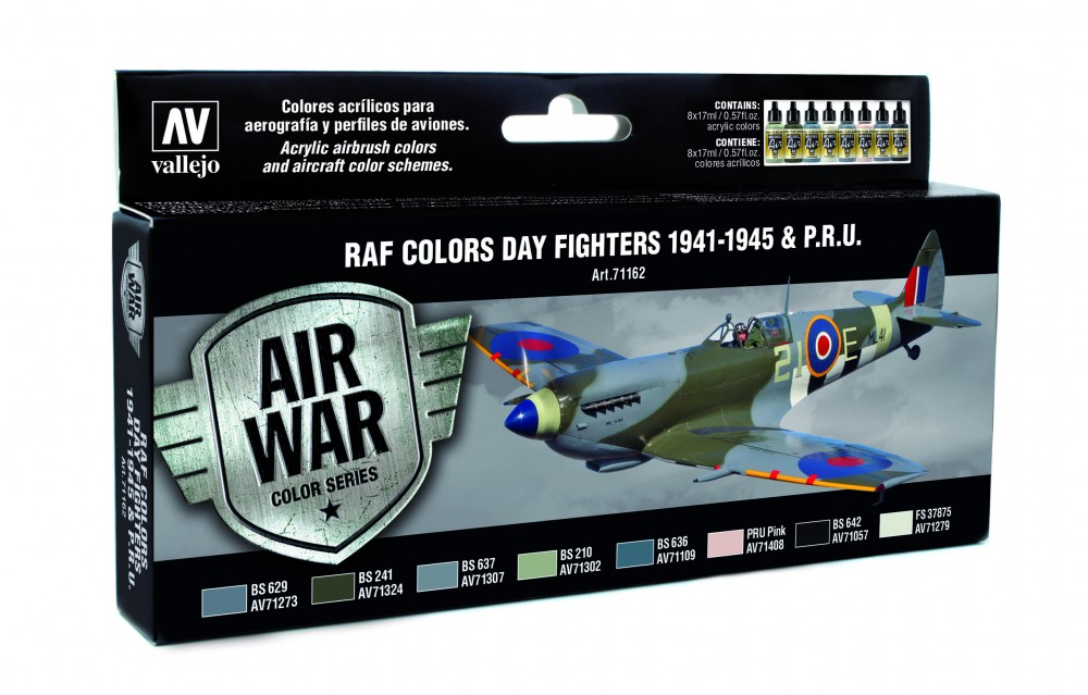 71162 Model Air - WWII RAF Day European Paint set