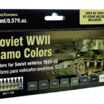 71188 Model Air - Soviet WWII Camo Colors by Adam Wilder Paint set
