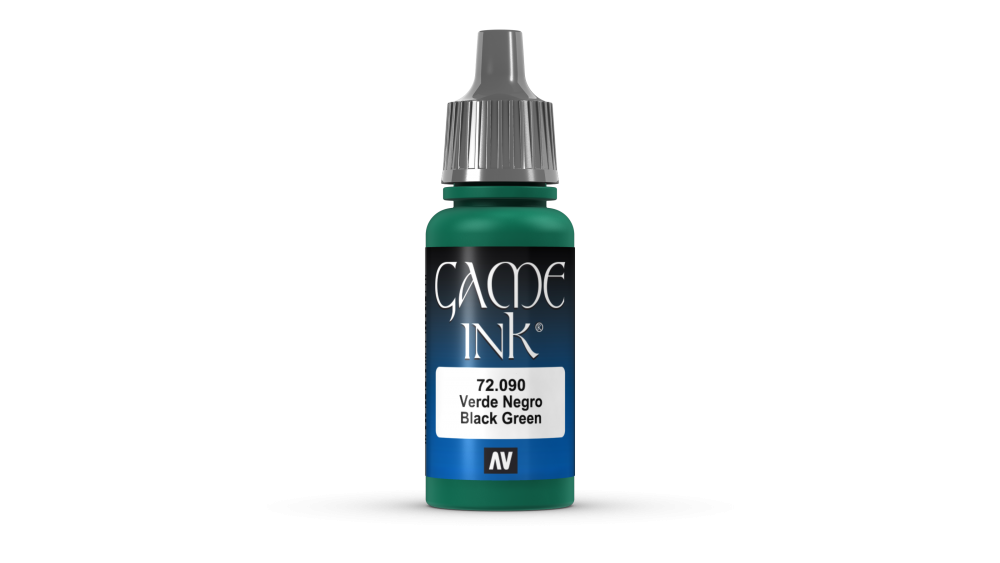 72090 Game Color - Black Green Ink