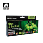 72304 Game Color - Orcs & Goblins by Angel Giraldez Paint set