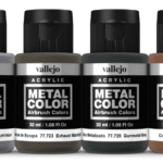 77604 Metal Color - Engine Paint set