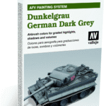 78400 Model Air - AFV German Dark Grey Armour Painting System Paint set
