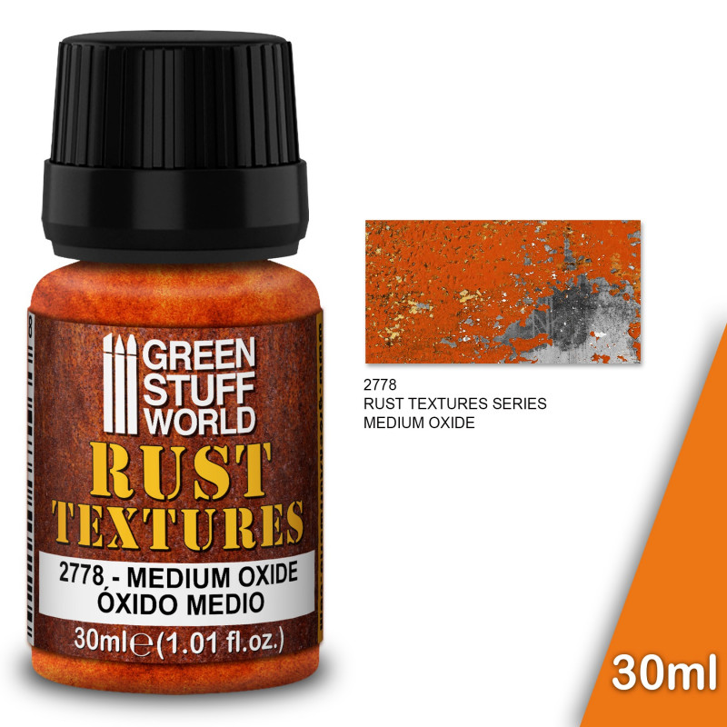Rust Textures - MEDIUM OXIDE RUST 30ml - HammerTime Cafe Webshop