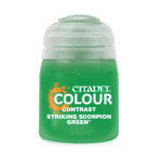 CONTRAST: STRIKING SCORPION GREEN