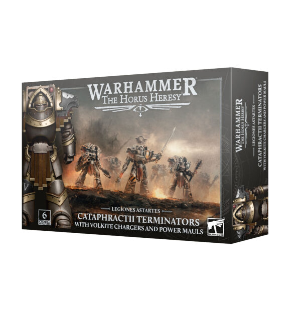 HorusHeresyLegionesAstartesCataphractiiTerminatorswithVolkiteChargersandPowerMauls