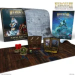 Heroes of Might and Magic III The Board Game Naval Battles Expansion battle mats and cards