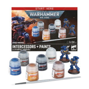 Space Marines Intercessors + Paints