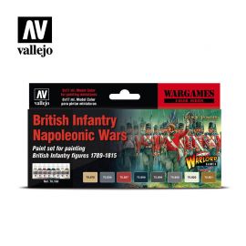 70163 Model Color - British Infantry Napoleonic Wars Paint set