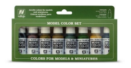 70108 Model Color - Panzer Colors Paint set