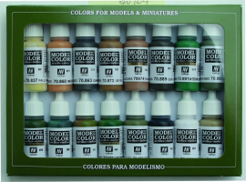 70109 Model Color - Allied Forces WWII Paint set