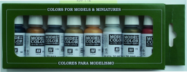 70118 Model Color - Metallic Colors Paint set