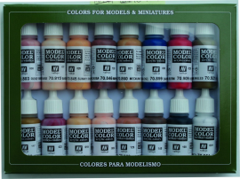 70125 Model Color - Face & Skin Tones Paint set