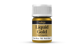 LIQUID METAL: RICH GOLD (ALCOHOL BASED)