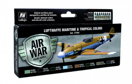 71164 Model Air - Luftwaffe Maritime And Tropical Colors Paint set
