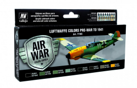 71165 Model Air - Luftwaffe Pre-War To 1941 Paint set