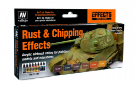 71186 Model Air - Rust & Chipping Effects Paint set
