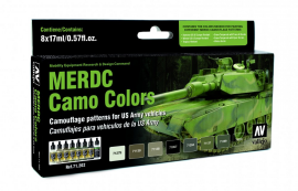 71202 Model Air - MERDC Camo Colors Paint set