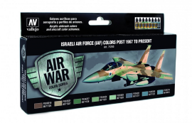 71203 Model Air - Israeli Air Force (IAF) Colors Post 1967 To Present Paint set