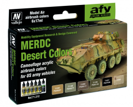 71212 Model Air - MERDC Desert Colors Paint set
