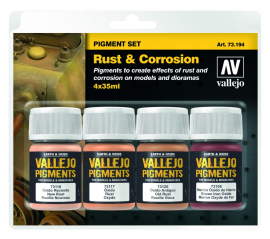 73194 Pigment Set - Rust & Corrosion