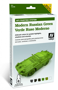 78408 Model Air - AFV Modern Russian Green Armour Painting System Paint set