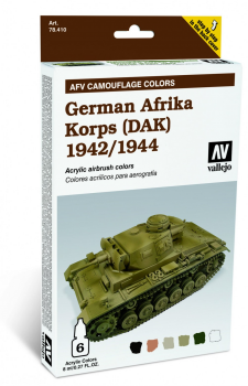 78410 Model Air - AFV German Afrika Korps 1942/44 (DAK) Paint set
