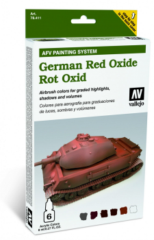 78411 Model Air - AFV German Red Oxide Armour Painting System Paint set