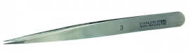T12003 Tools - #3 Stainless steel tweezers