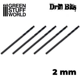 Drill bit in 2 mm