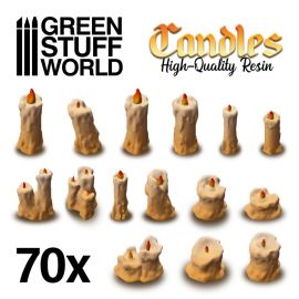 70x Resin Candles
