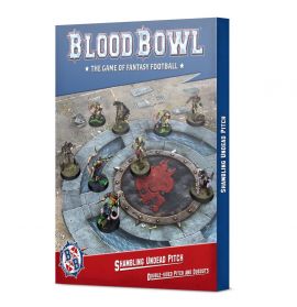 BLOOD BOWL SHAMBLING UNDEAD PITCH AND DUGOUTS