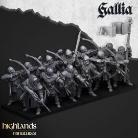 Gallia Archers ( 10 Archer without Command Group )