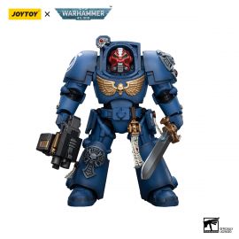 Ultramarines Terminator Squad Sergeant with Power Sword and Teleport Homer