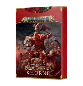 WARSCROLL CARDS: BLADES OF KHORNE 