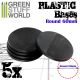 Plastic Bases - Round 60 mm BLACK