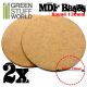 MDF Bases - Round 130mm
