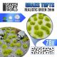 Grass TUFTS - 2mm self-adhesive - REALISTIC GREEN